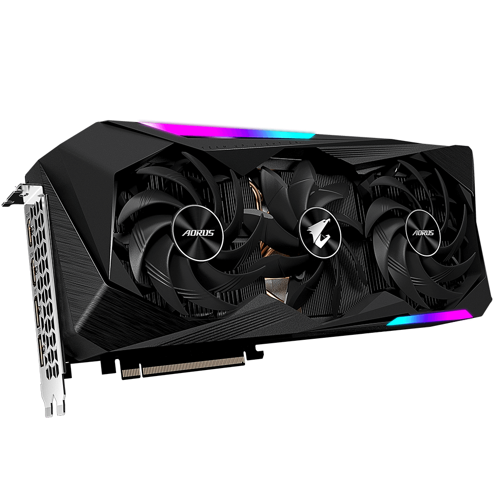 Alternative view of Gigabyte AORUS Radeon™ RX 6900 XT MASTER 16GB
