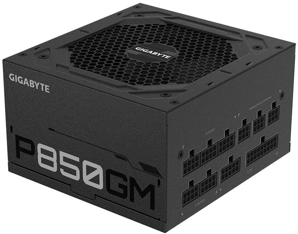 Alternative view of Gigabyte GP-P850GM (80 Plus Gold 850W, Modular, Smart Fan, Smart Power Protection