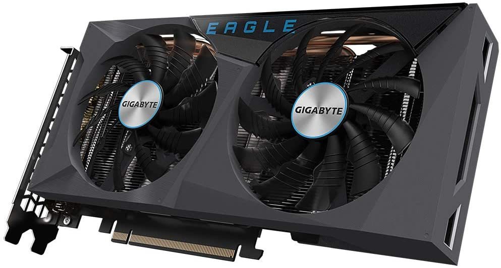 Alternative view of Gigabyte GeForce RTX 3060 EAGLE OC 12GB