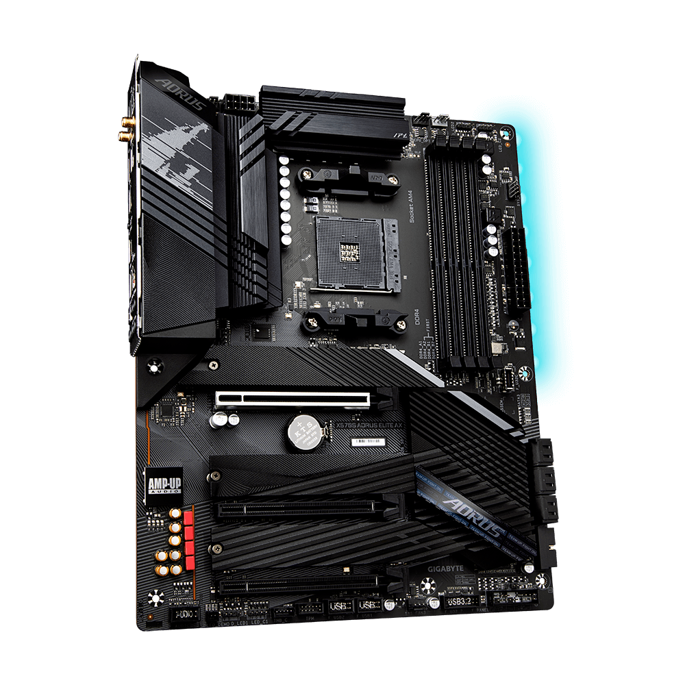 Alternative view of Gigabyte X570S AORUS ELITE AX (rev. 1.1)