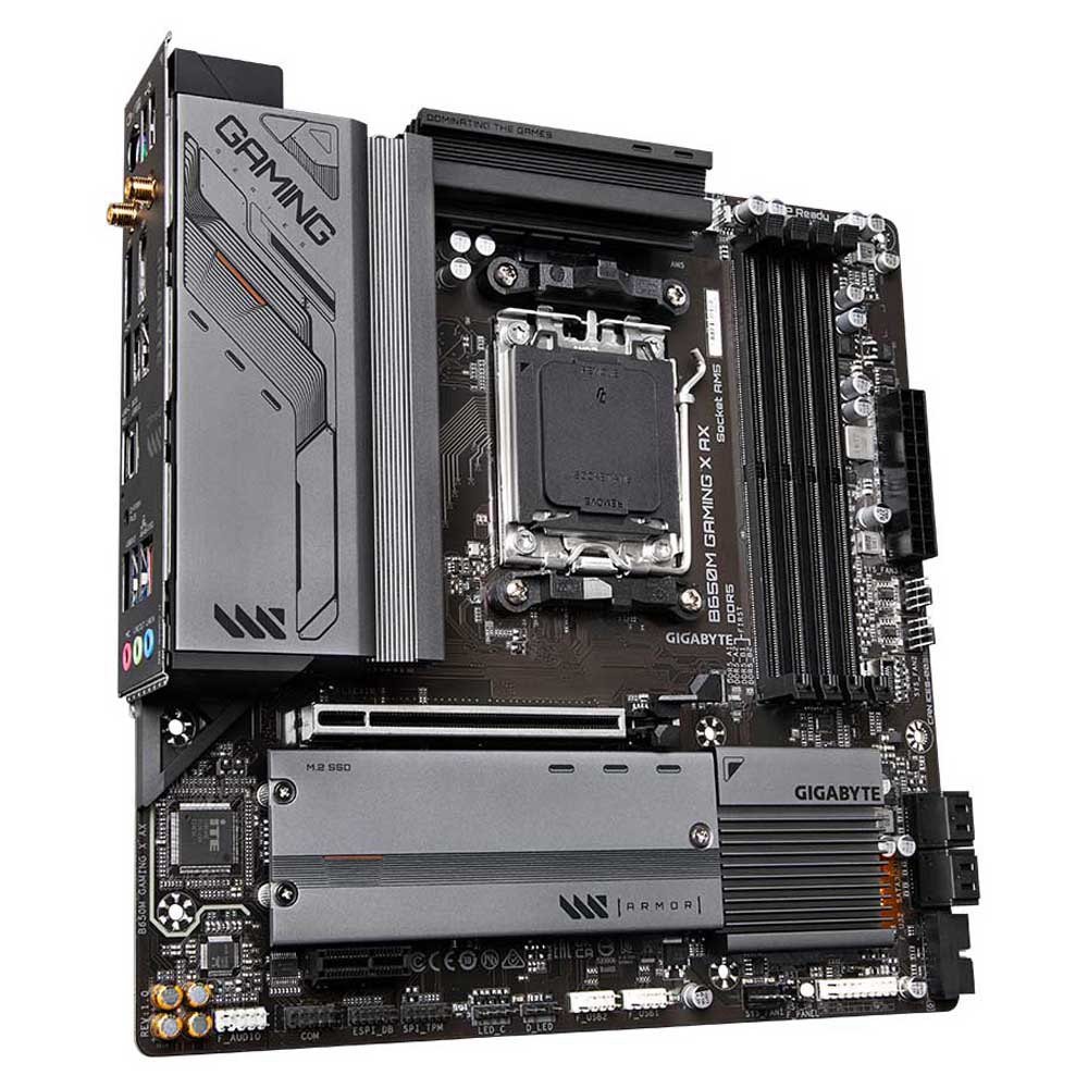Alternative view of GIGABYTE B650M GAMING X AX AM5