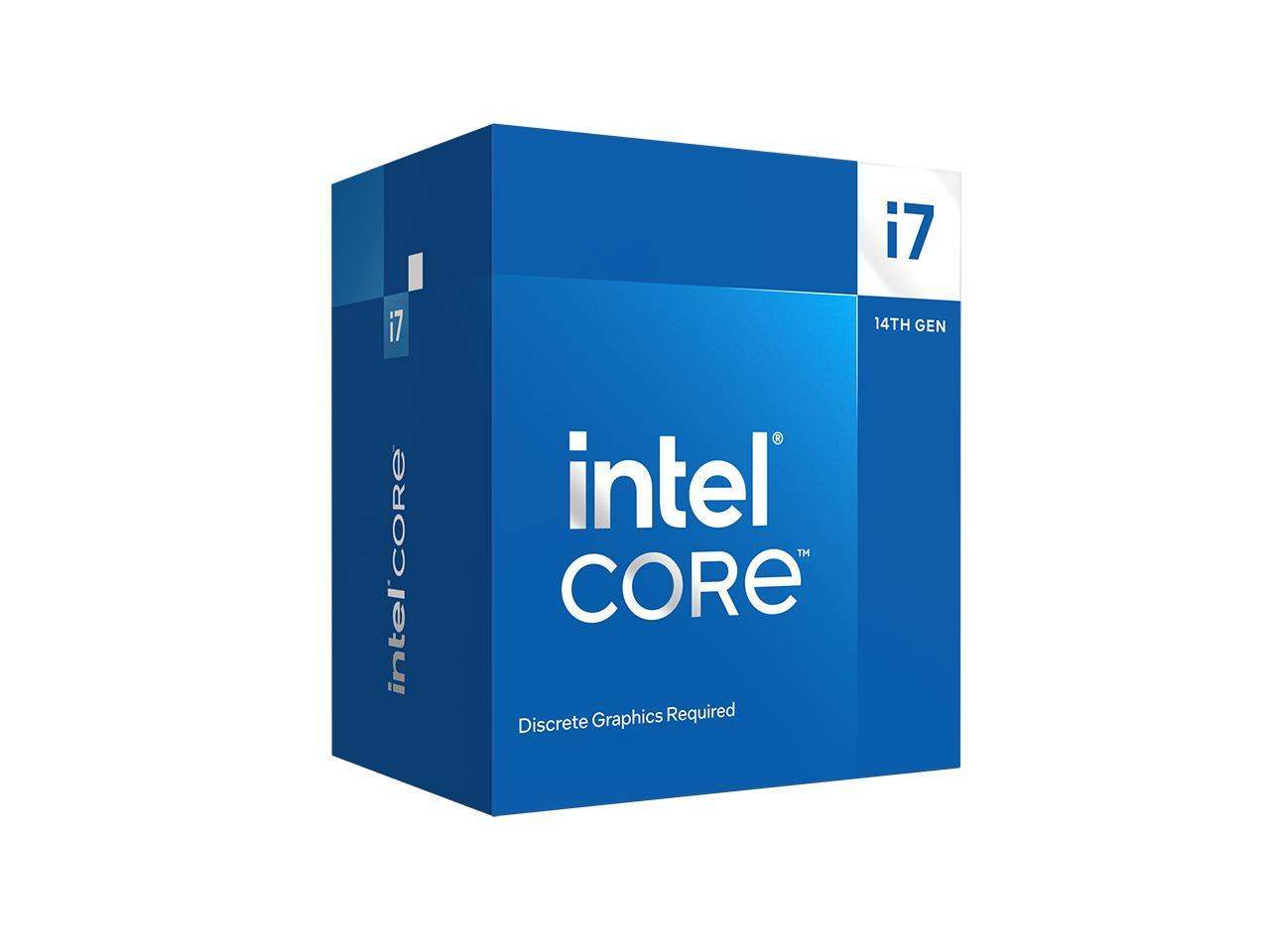 Intel Core i7-14700F - Core i7 14th Gen Raptor Lake 20-Core (8P Plus 12E)
