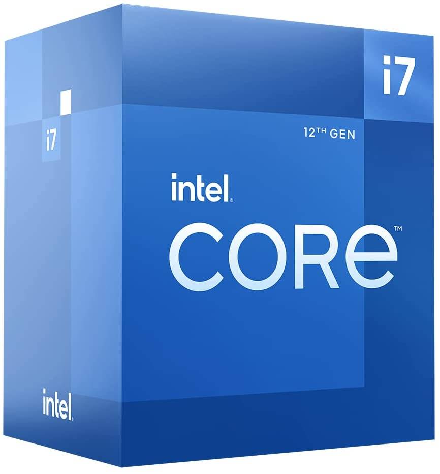 Intel CPU Core i7-12700F / 12/20 / 2.1GHz / 4.9 Ghz