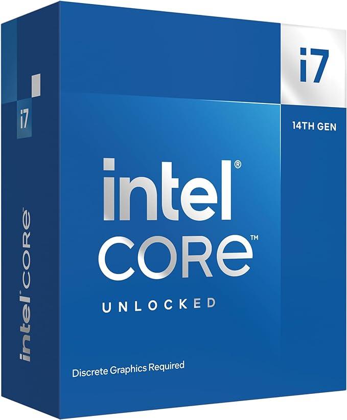 Intel® Core™ i7-14700KF New Gaming Desktop Processor 20 cores (8 P-cores & 12 E-cores) - Unlocked