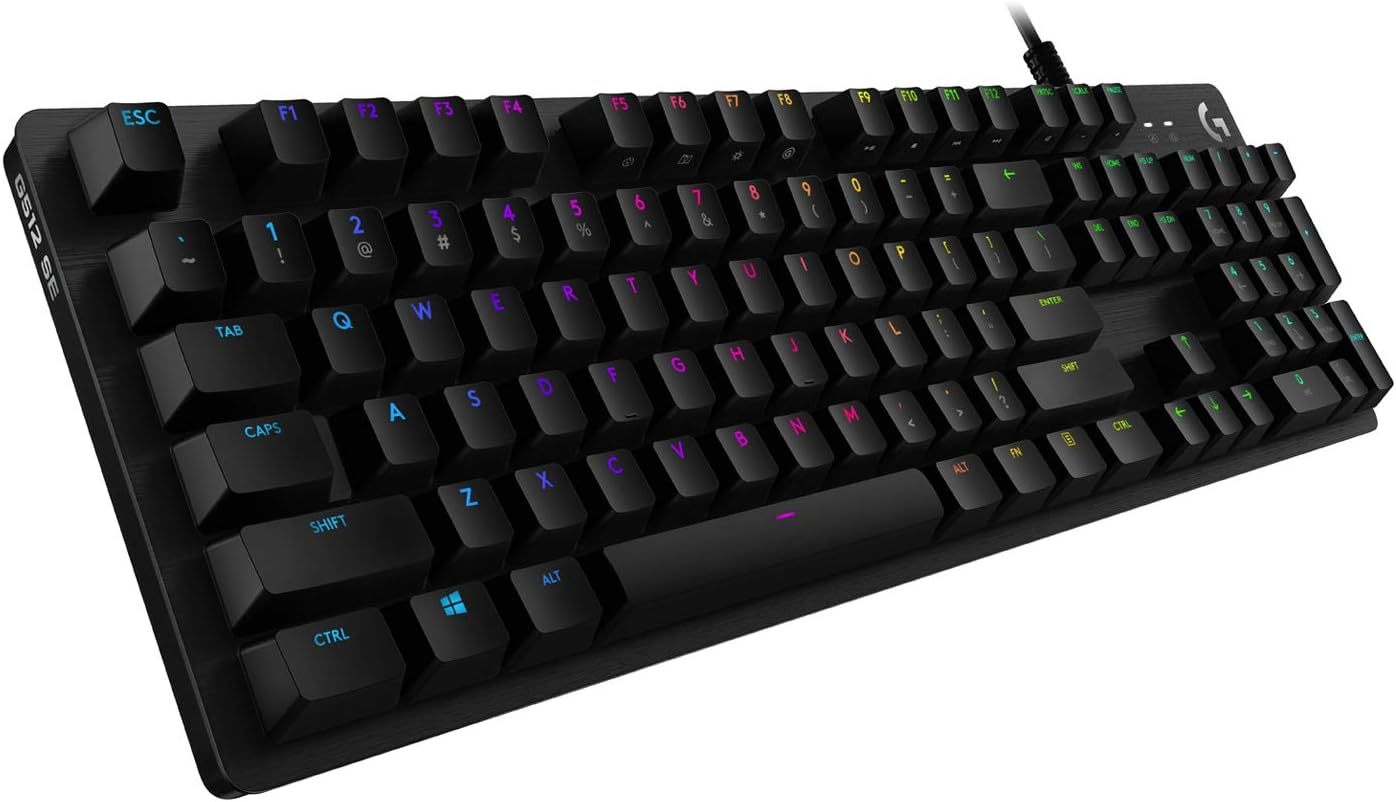 Alternative view of Logitech G512 Mechanical Gaming Keyboard Special Edition,RGB Lightsync Backlit Keys,GX Blue Clicky Key