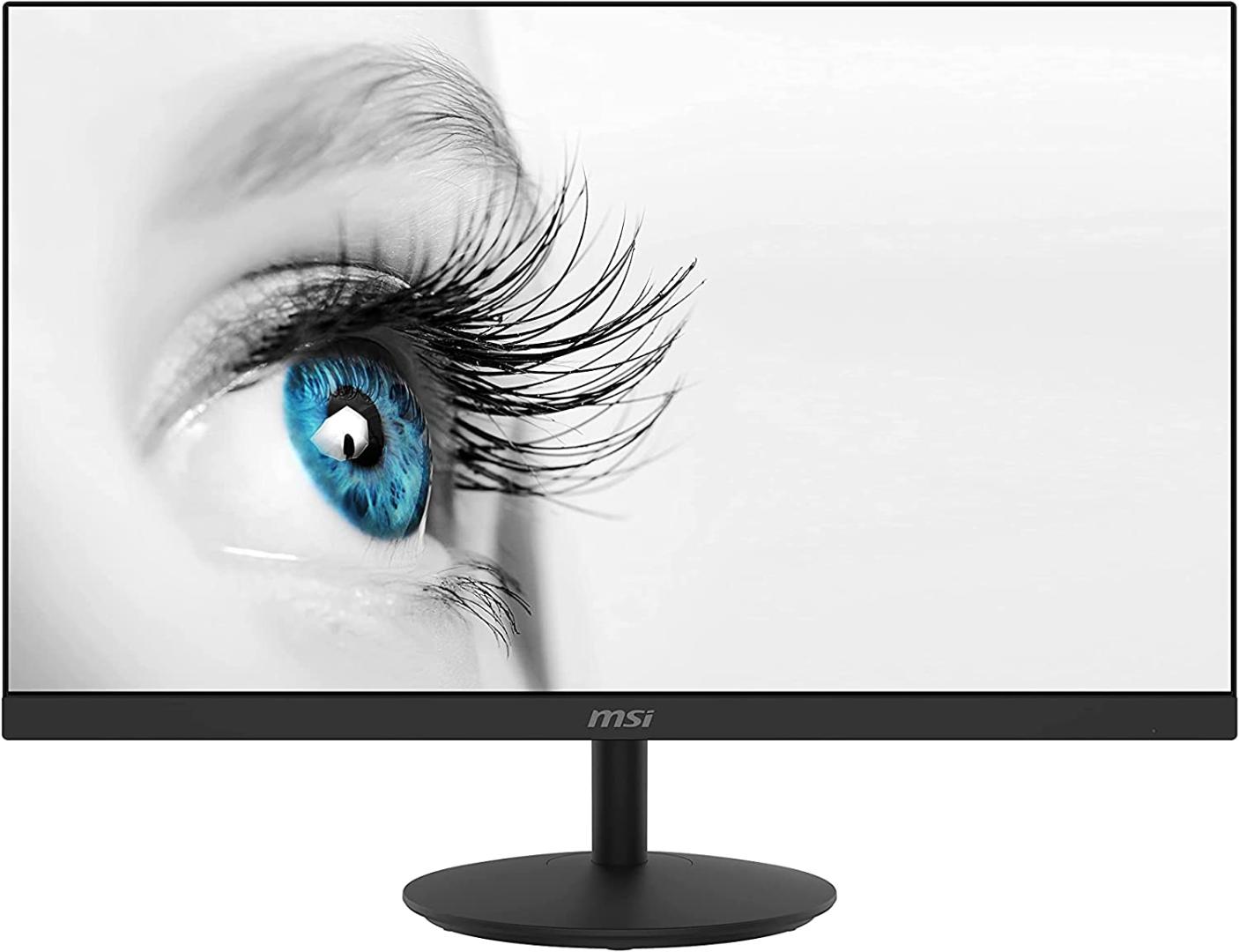 MSI Pro MP271, 27", 1920 x 1080 (FHD), IPS, 75Hz, TUV Certified Eyesight Protection, 5ms, HDMI, Tilt