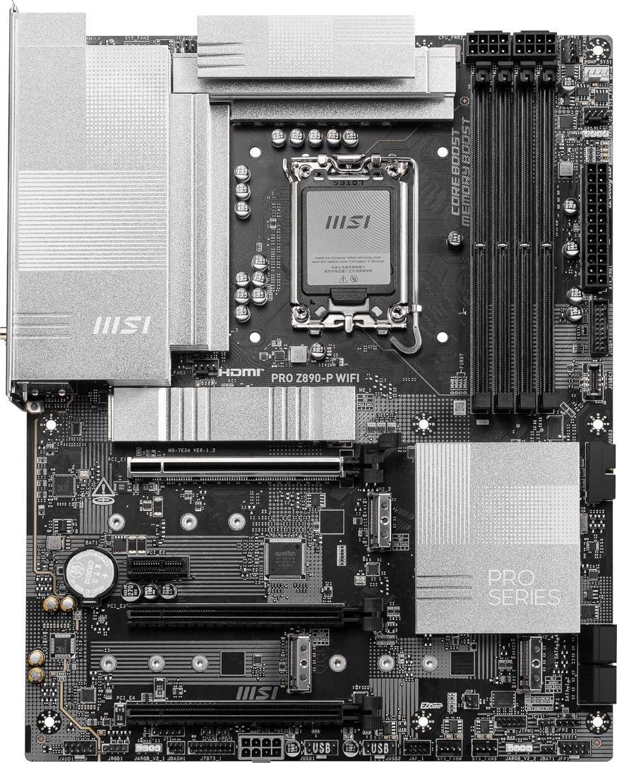Alternative view of MSI PRO Z890-P WiFi