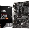 MSI ProSeries AMD Ryzen 2ND and 3rd Gen AM4 M.2 USB 3 DDR4 D-Sub DVI HDMI Micro-ATX Motherboard (B450M PRO-VDH Max)