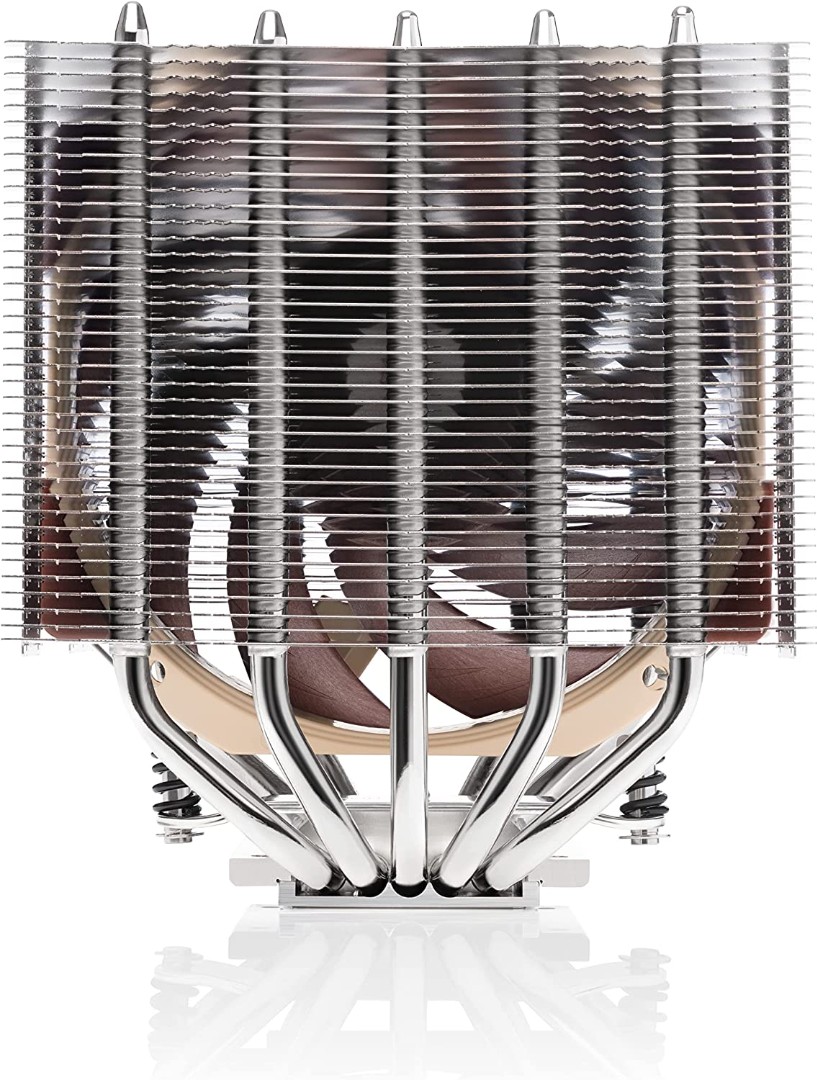 Noctua NH-D12L, Low-Height Dual-Tower CPU Cooler (120mm, Brown)