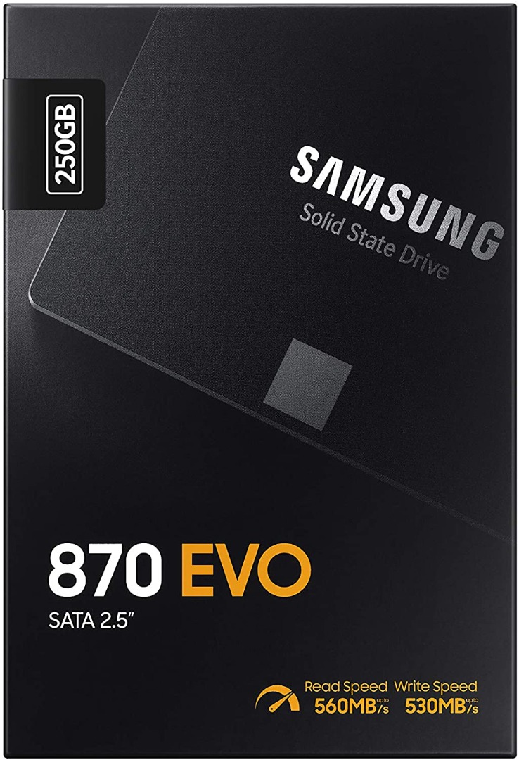 SAMSUNG 870 EVO 250GB 2.5 Inch
