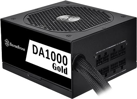 Alternative view of SilverStone DA1000 Gold 1000W Semi-Modular