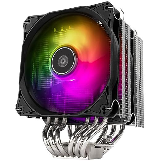 Silverstone SST-HYD120-ARGB-V2 6 Heat Pipes and Dual 120 mm ARGB Fan