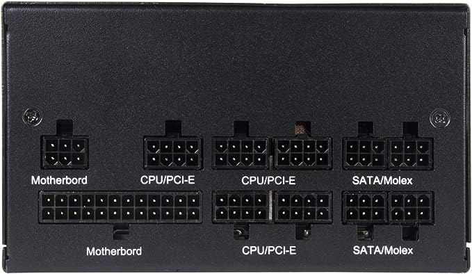 Alternative view of SilverStone Technology 80 Plus Gold 850W Fully Modular ATX Power Supply DA850-G