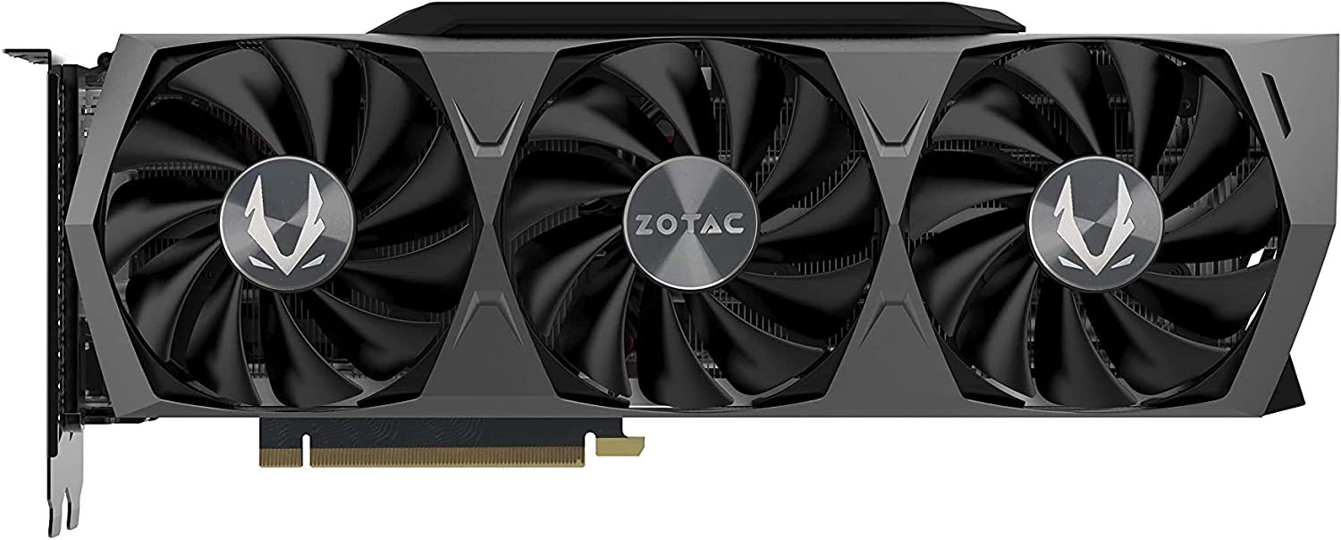 Alternative view of ZOTAC Gaming GeForce RTX™ 3080 Ti Trinity OC 12GB GDDR6X 384-bit 19 Gbps PCIE 4.0 Graphics Card, IceStorm 2.0 Advanced Cooling, Spectra 2.0 RGB Lighting