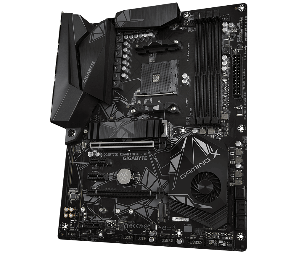 Alternative view of Gigabyte X570 Gaming X
