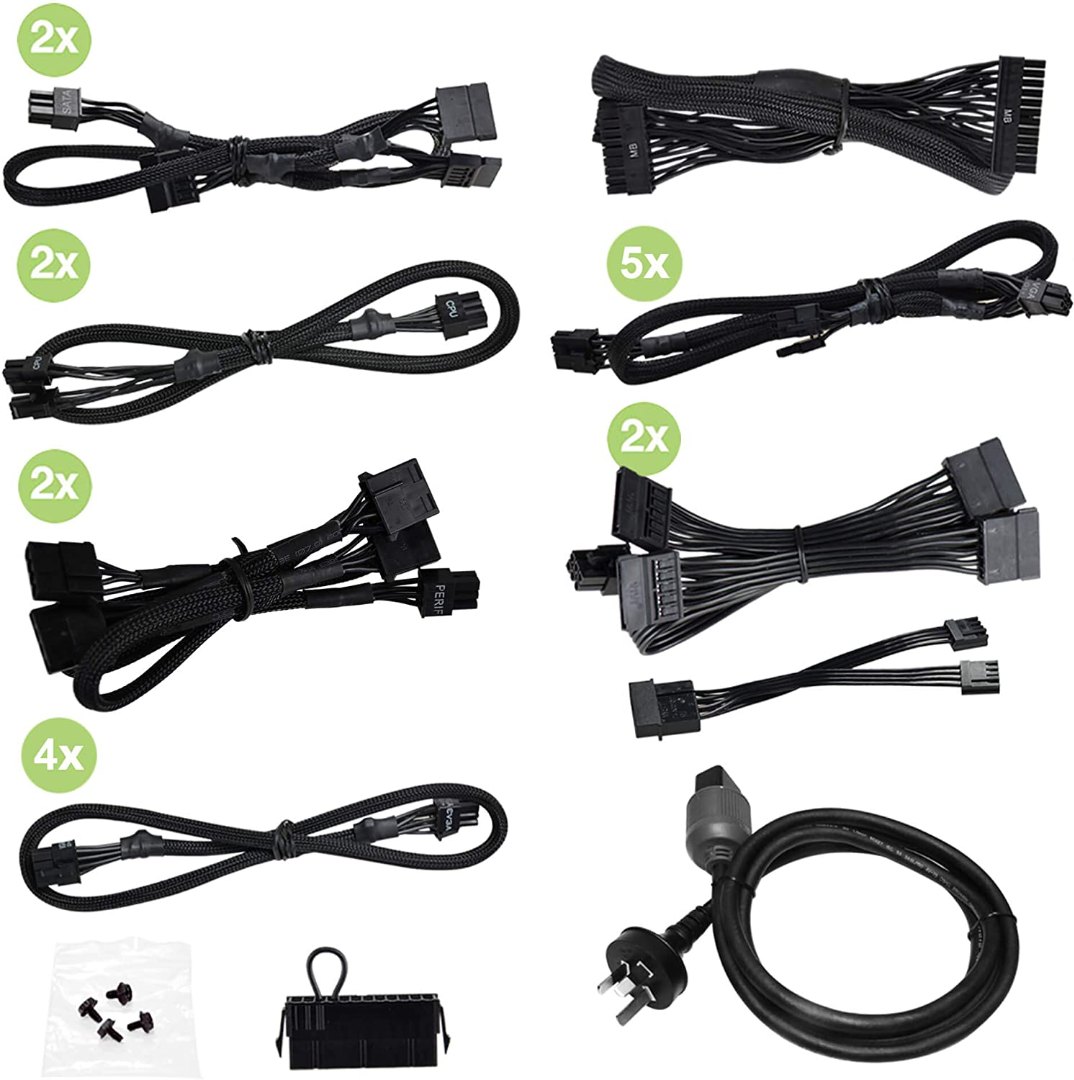 EVGA Supernova 1600 G Plus, 80 Plus Gold 1600W, Fully Modular - Image 5