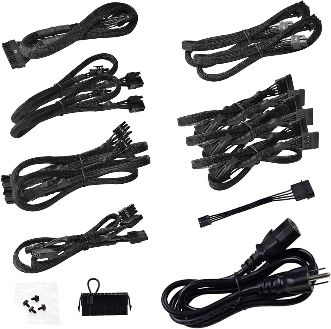 EVGA 220-G5-0850-X1 Super Nova 850 G5, 80 Plus Gold 850W, Fully Modular, ECO Mode with Fdb Fan - Image 3