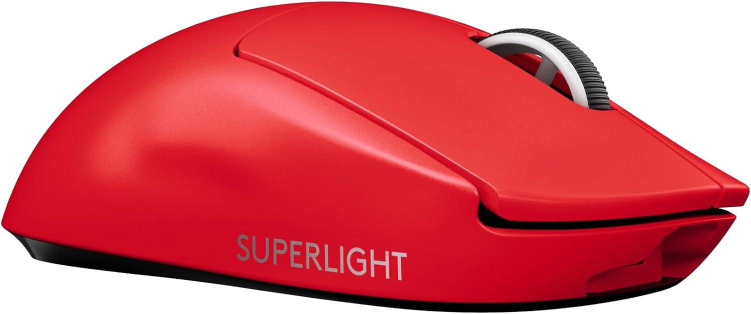 Logitech Pro X Superlight Red Wireless Gaming Mouse