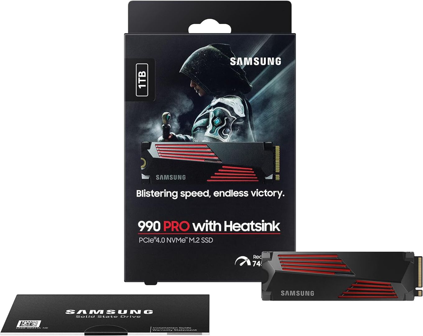 Samsung 990 PRO M2 NVME 1TB with Heatsink