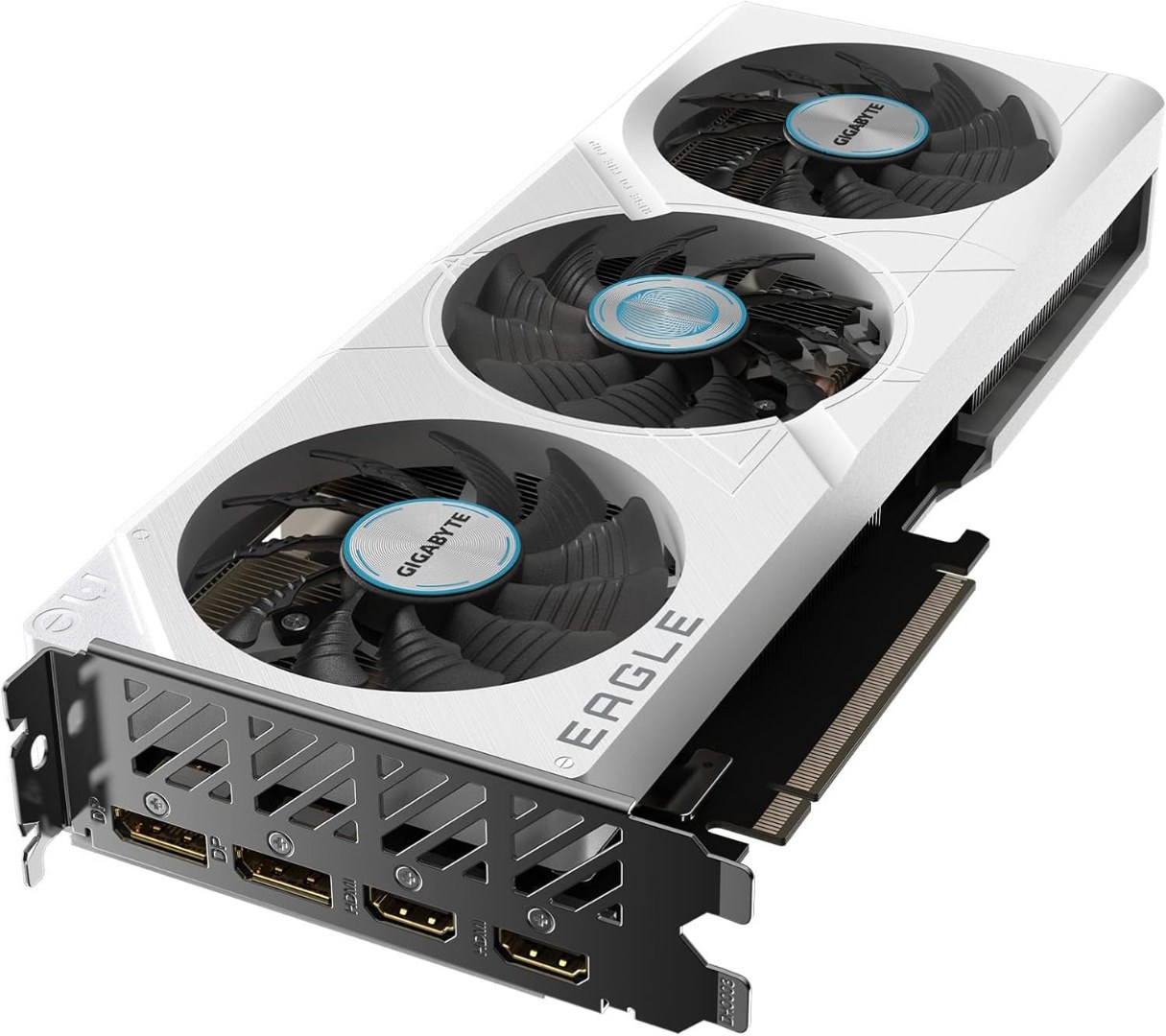Alternative view of GIGABYTE GeForce RTX 4060 Ti Eagle OC ICE 8GB