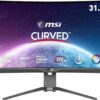 MSI MAG325CQRF QD, 31.5" Gaming Monitor, 2560 x 1440 (QHD) Rapid VA with Quantum Dot, 1 ms, 170Hz