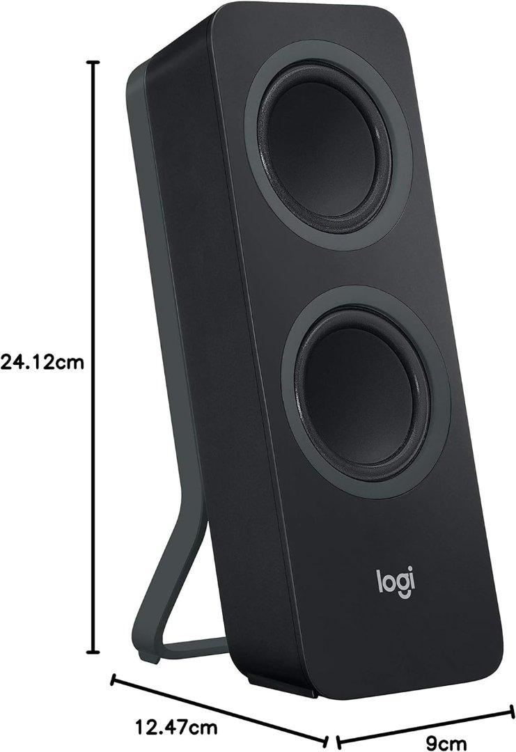 Logitech Z207 Black Bluetooth Speaker - Image 6