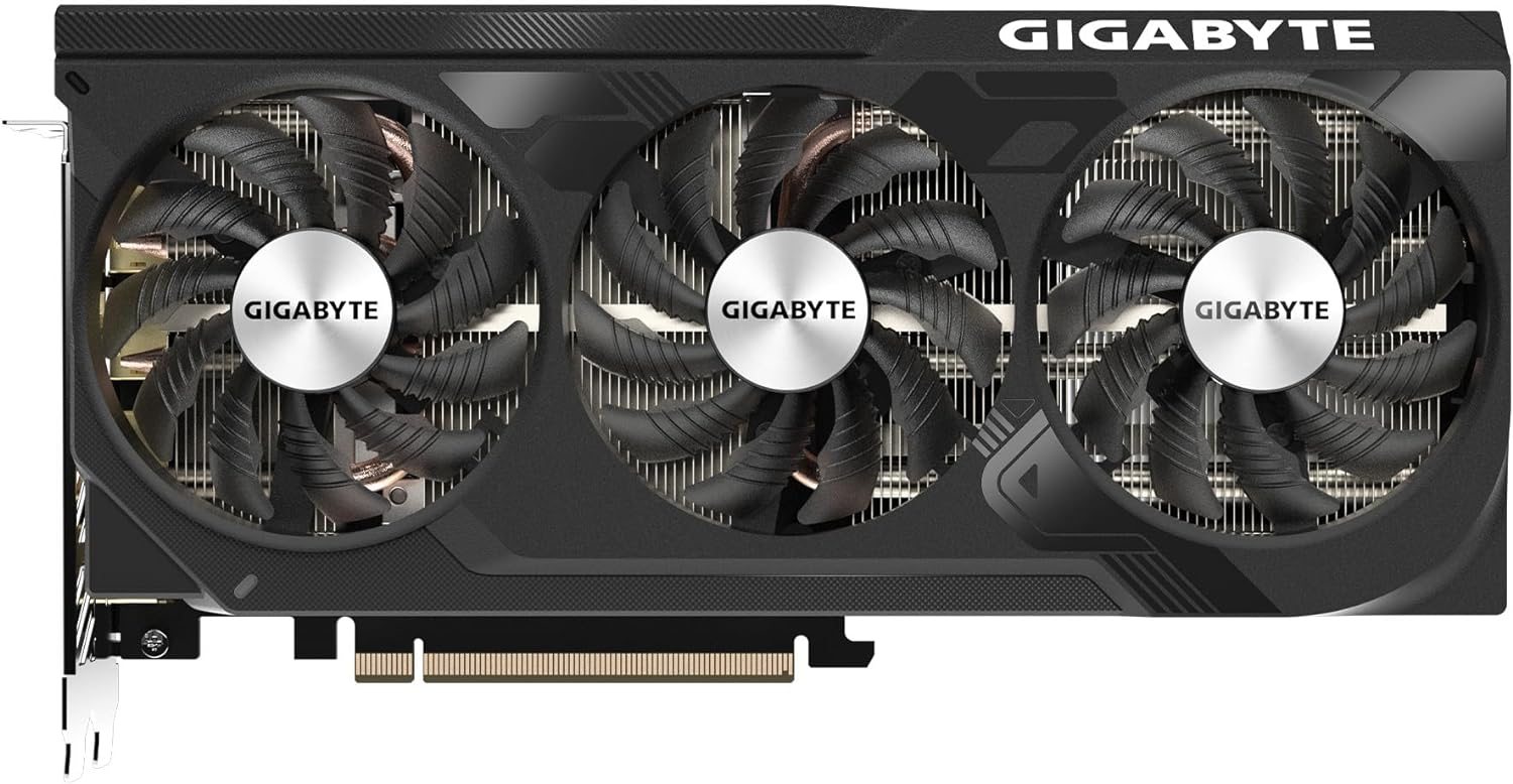 Alternative view of GIGABYTE GeForce RTX 4070 Super WINDFORCE OC 12G