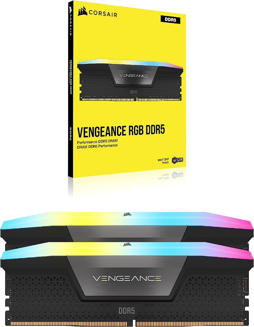 Corsair VENGEANCE RGB 32GB (2x16GB) DDR5 5200MT/s CL40
