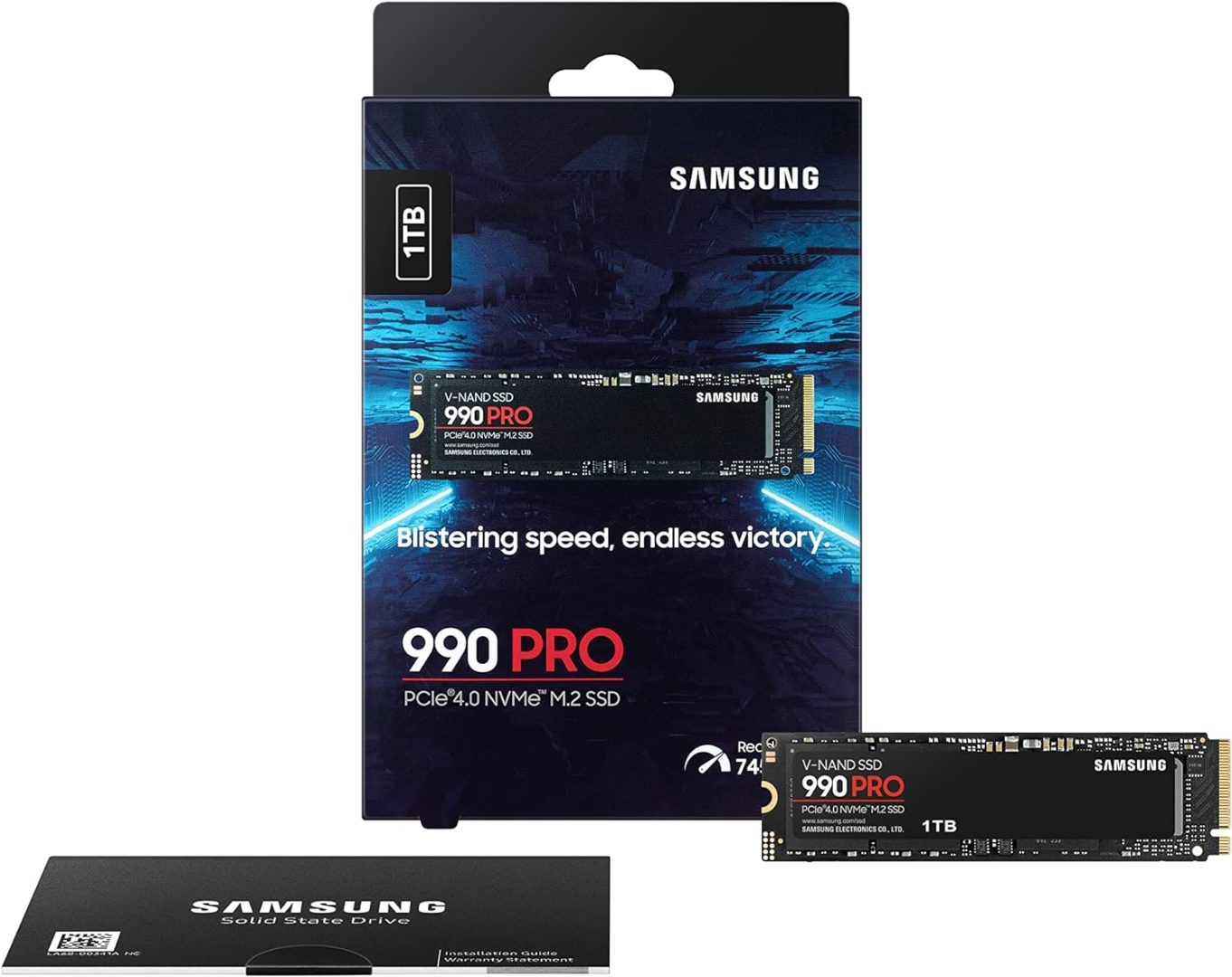 Samsung 990 PRO 1TB PCIe Gen4. X4 NVMe