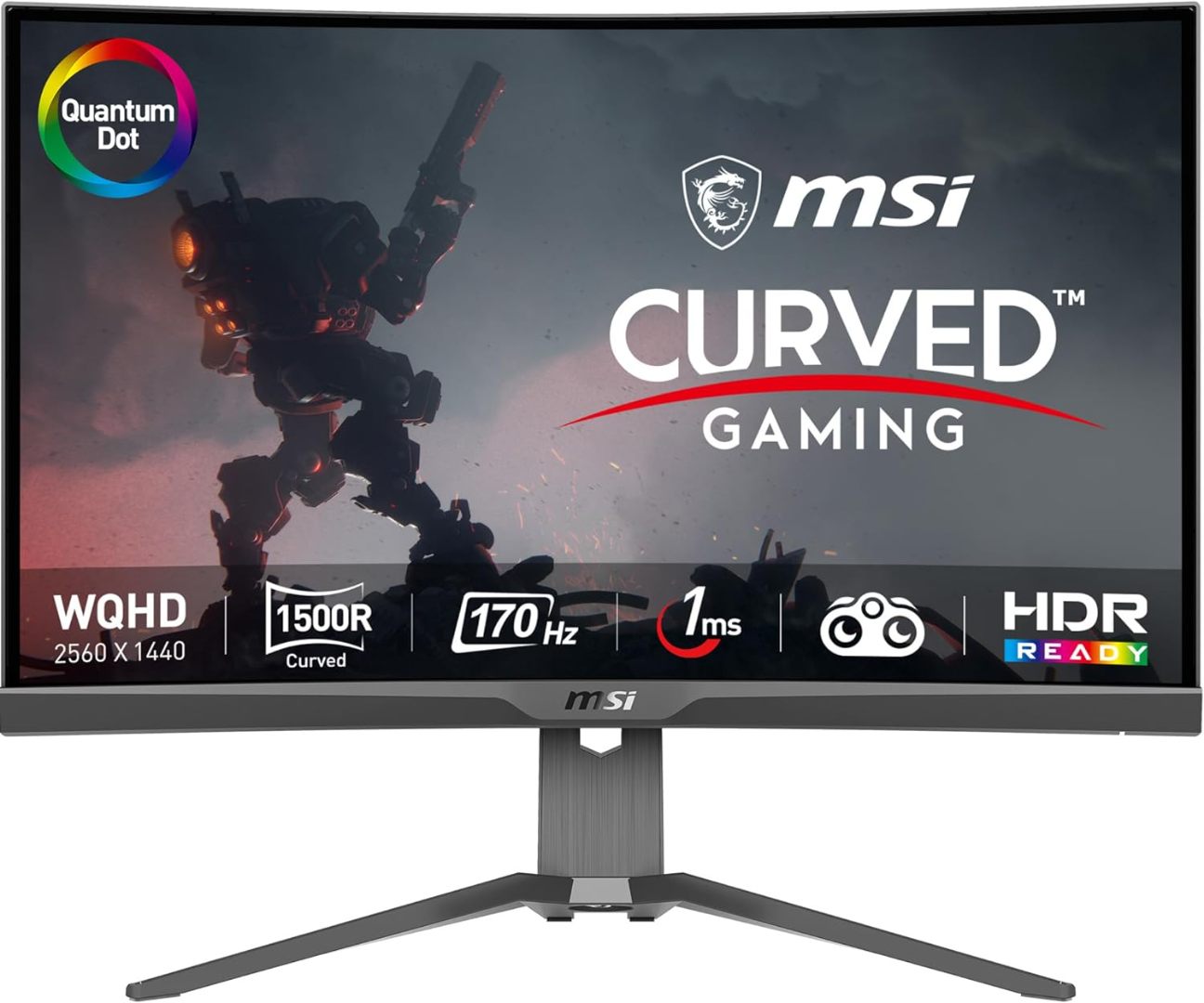 MSI MAG275CQRF QD, 27" Gaming Monitor,