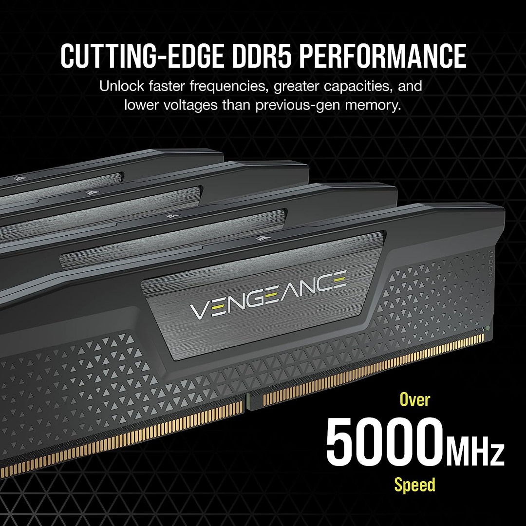 Corsair VENGEANCE DDR5 RAM 32GB (2x16GB) 5600MHz CL40 - Image 3