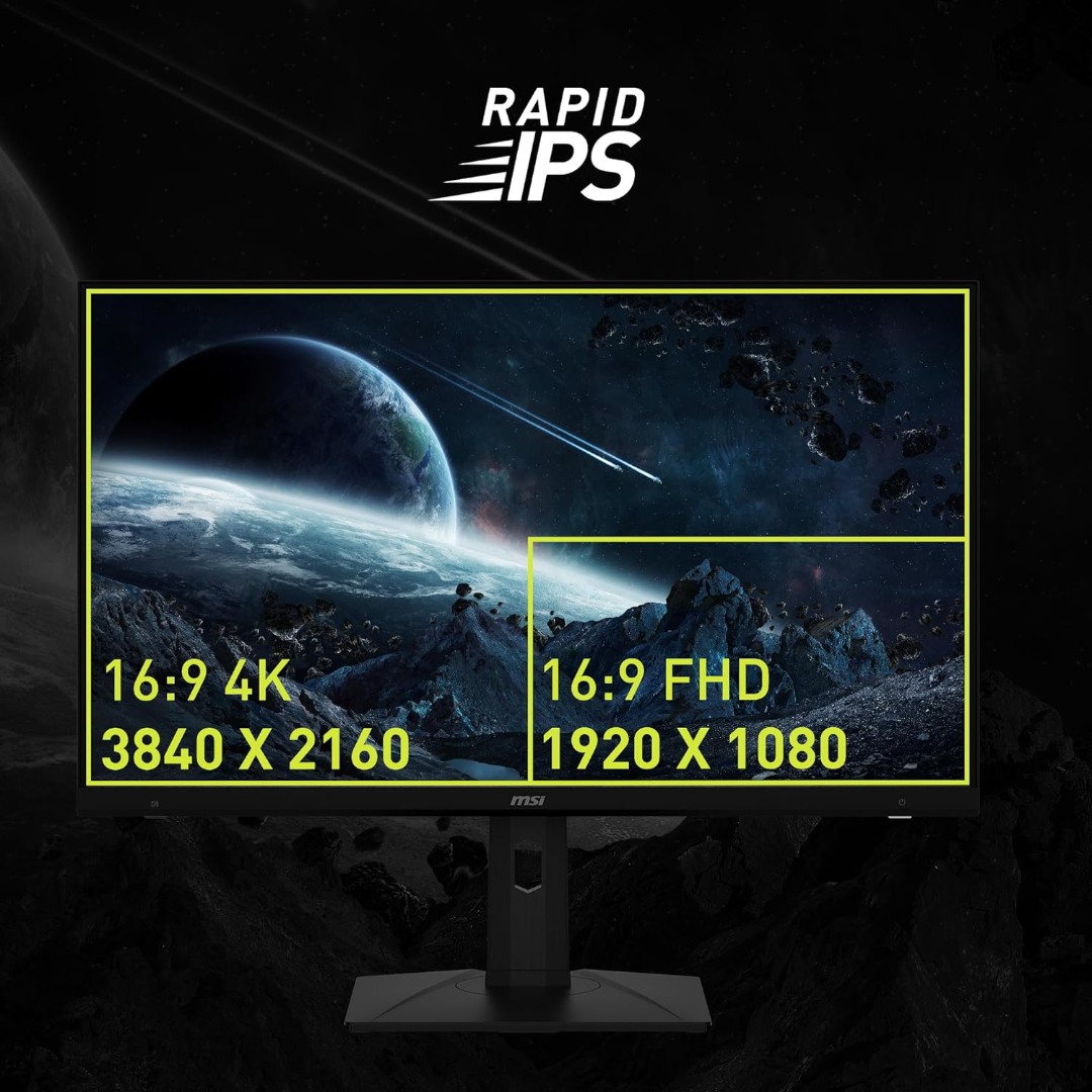 MSI MAG323UPF, 32" 3840 x 2160 (UHD), 4K Rapid IPS Gaming Monitor, 1 ms, 160Hz - Image 6