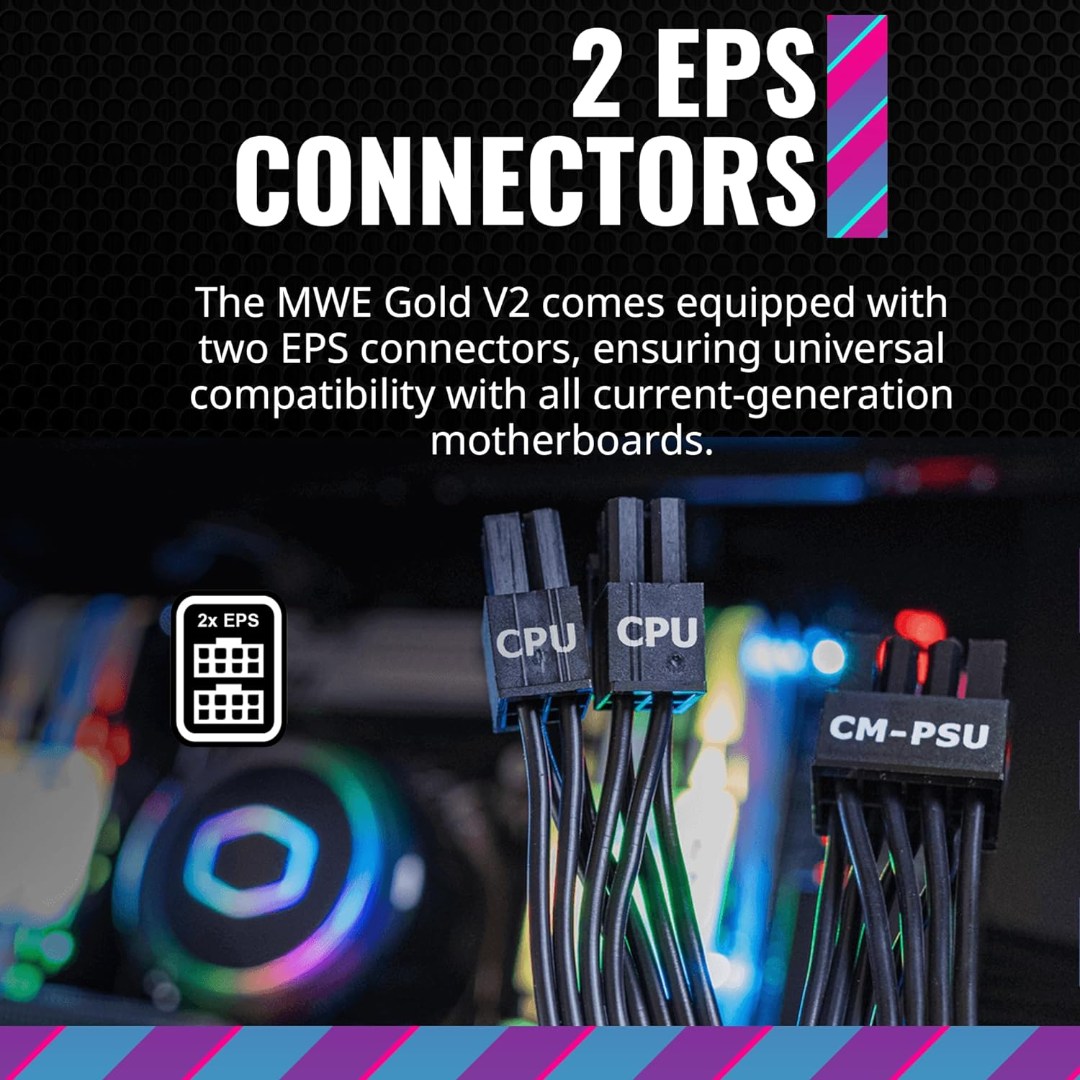 Cooler Master MWE 750W Gold V2,FM,12VHPWR A/EU - Image 5