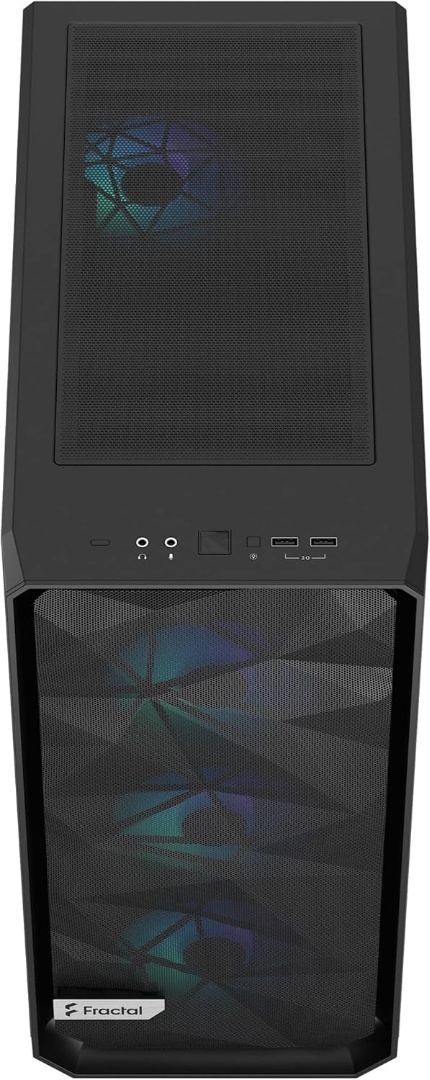 Fractal Meshify 2 Compact Lite RGB Black TG Light tint - Image 5