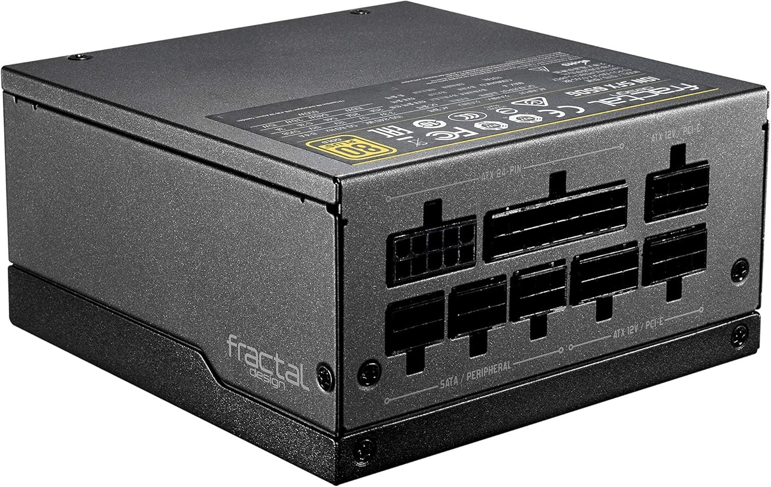 Fractal Design Ion SFX 650G - 80 Plus Gold Certified 650W Full Modular SFX-L - Image 6