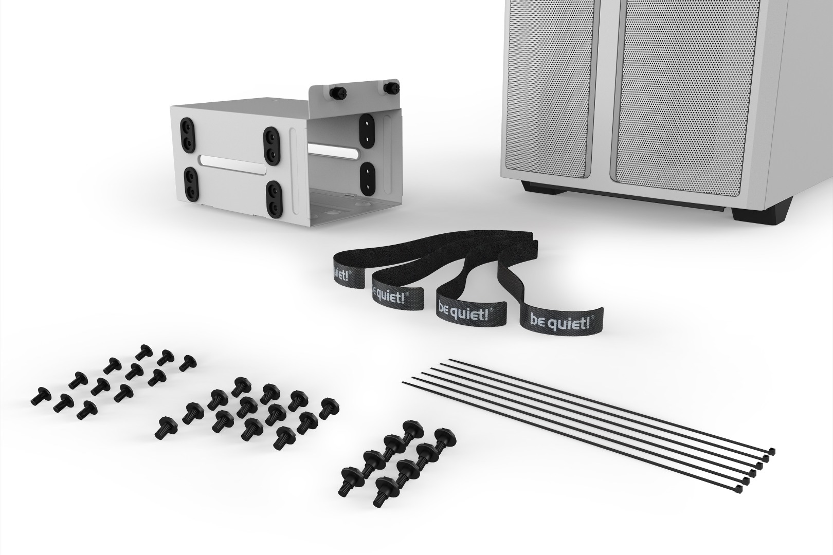 Be Quiet Chassis Pure Base 500Dx White - Image 9