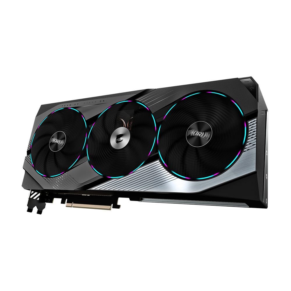 Alternative view of GIGABYTE AORUS RTX 4070 SUPER MASTER 12G