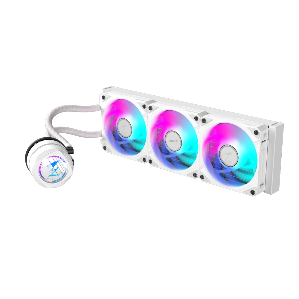 Alternative view of Gigabyte AORUS WATER FORCE II 360 ICE