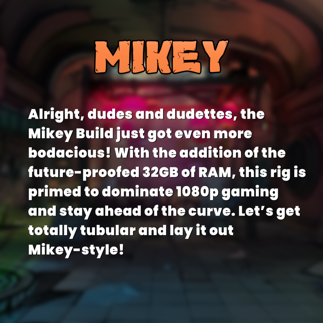 Alternative view of Mikey Build With ASUS VG24Q3A Bundle