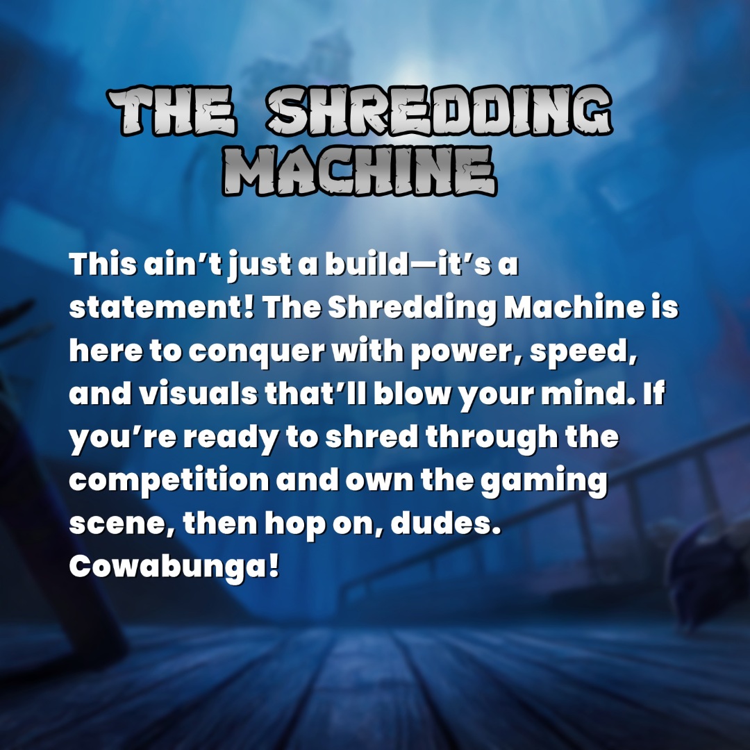 Alternative view of Shredder Build V2