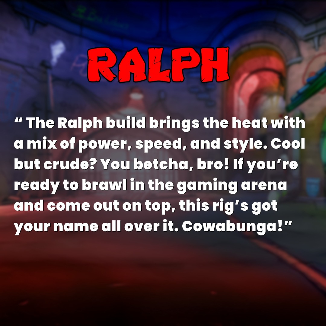 Alternative view of Ralph Build Bundle V2